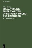 Erläuterung einer zweiten Opferverordnung aus Carthago