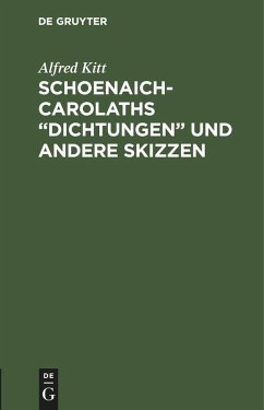 Cover Schoenaich-Carolaths 