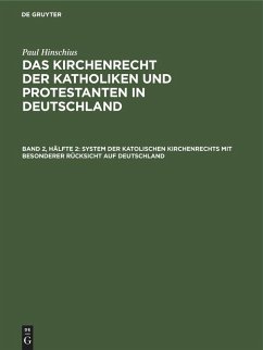 Cover System der katolischen Kirchenrechts mit besonderer Rücksicht auf Deutschland