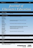 Journal of Character Education (eBook, PDF)