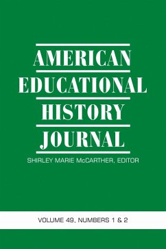 American Educational History Journal (eBook, PDF)