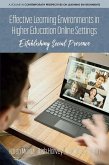 Effective Learning Environments in Higher Education Online Settings (eBook, PDF)