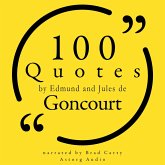 100 Quotes by Edmond and Jules de Goncourt (MP3-Download)