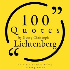 100 Quotes by Georg Christoph Lichtenberg (MP3-Download) - Lichtenberg, Georg Christoph