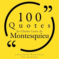 100 Quotes by Charles Louis de Montesquieu (MP3-Download) - Montesquieu