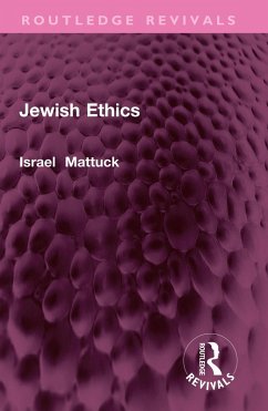 Cover Jewish Ethics (eBook, PDF)