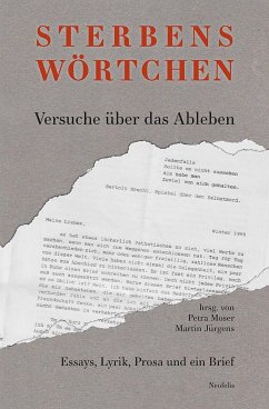 Sterbenswörtchen - Baier, Lothar;Brück, Steffen;Cueni, Claude;Moser, Petra;Jürgens, Martin