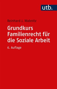 Grundkurs Familienrecht für die Soziale Arbeit - Wabnitz, Reinhard J.