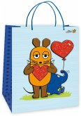 Trötsch Die Maus Maus und Elefant Geschenktasche groß 3D Trötsch Die Maus Maus und Elefant Geschenktasche groß 3D