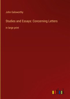 Studies and Essays: Concerning Letters