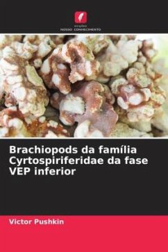 Brachiopods da família Cyrtospiriferidae da fase VEP inferior - Pushkin, Victor
