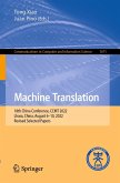 Machine Translation (eBook, PDF)