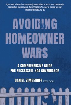 Avoiding Homeowner Wars - Zimberoff, Daniel