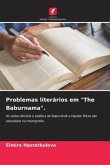 Problemas literários em &quote;The Baburnama&quote;.