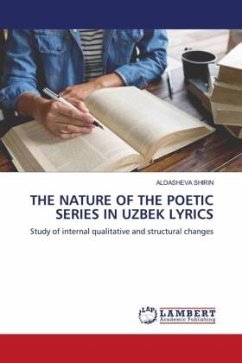THE NATURE OF THE POETIC SERIES IN UZBEK LYRICS - SHIRIN, ALDASHEVA