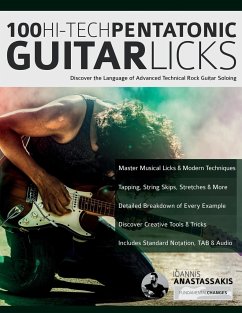 100 Hi-Tech Pentatonic Guitar Licks - Anastassakis, Ioannis; Alexander, Joseph