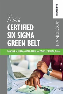 Cover The ASQ Certified Six Sigma Green Belt Handbook (eBook, ePUB)