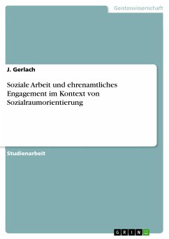 Soziale Arbeit und ehrenamtliches Engagement im Kontext von Sozialraumorientierung (eBook, PDF)