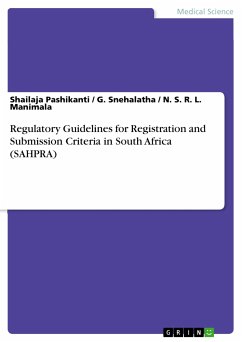 Regulatory Guidelines for Registration and Submission Criteria in South Africa (SAHPRA) (eBook, PDF)