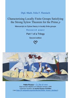 Characterising Locally Finite Groups Satisfying the Strong Sylow Theorem for the Prime p - Part 1 of a Trilogy