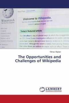 The Opportunities and Challenges of Wikipedia - Aliskan, Yilmaz