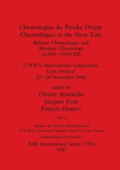 Chronologies du Proche Orient / Chronologies in the Near East, Part ii