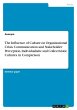 The Influence of Culture on... - Bild 1
