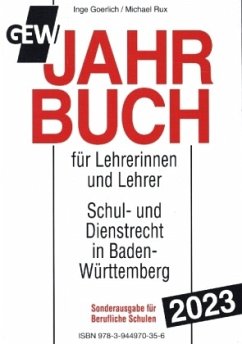 GEW-Jahrbuch 2023 Berufl. Schulen - Goerlich, Inge;Rux, Michael