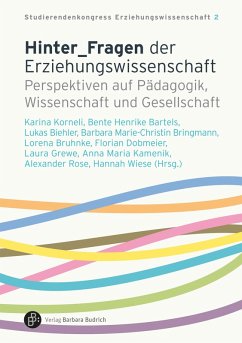 Hinter_Fragen der Erziehungswissenschaft (eBook, PDF) - Grewe, Laura