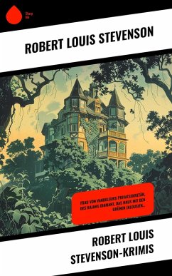 Cover Robert Louis Stevenson-Krimis (eBook, ePUB)