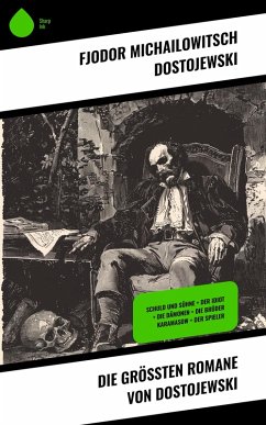 Cover Die größten Romane von Dostojewski (eBook, ePUB)