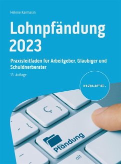 Lohnpfändung 2023 (eBook, PDF) - Kalmeier, Christine