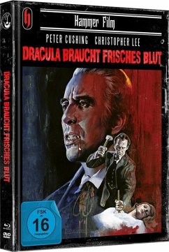 Dracula Braucht Frisches Blut-Cover B Limited MB Limited Mediabook - Lee,Christopher/Cushing,Peter