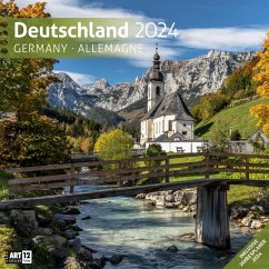 Deutschland Kalender 2024 - 30x30 - Ackermann Kunstverlag