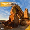 Bagger Kalender 2024 - 30x30 - Bild 1