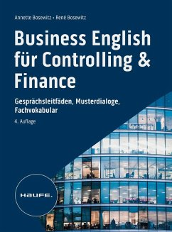 Business English für Controlling & Finance - inkl. Arbeitshilfen online - Bosewitz, Annette;Bosewitz, René