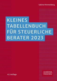 Kleines Tabellenbuch für steuerliche Berater 2023 (eBook, PDF) - Himmelberg, Sabine