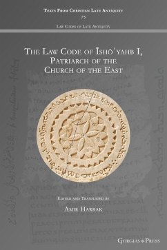 Cover The Law Code of Isho¿yahb I, Patriarch of the Church of the East (eBook, PDF)