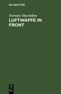 Luftwaffe in Front (eBook, PDF) - Macmillan, Norman
