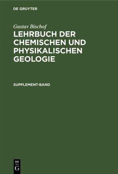 Supplement-Band (eBook, PDF) - Bischof, Gustav