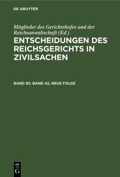 Band 42, Neue Folge (eBook, PDF)