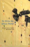 To Write the Africa World (eBook, ePUB)