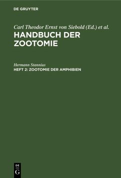 Cover Zootomie der Amphibien (eBook, PDF)