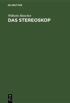 Cover Das Stereoskop (eBook, PDF)