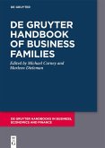 De Gruyter Handbook of Business Families (eBook, ePUB)
