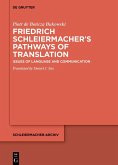 Friedrich Schleiermacher's Pathways of Translation (eBook, ePUB)