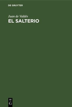 El Salterio (eBook, PDF) - Valdés, Juan de
