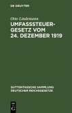 Umfaßsteuergesetz vom 24. Dezember 1919 (eBook, PDF)
