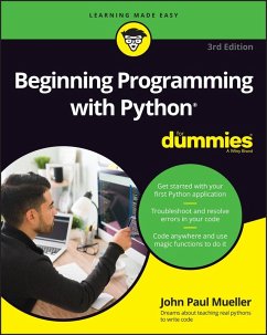Beginning Programming with Python For Dummies (eBook, ePUB) - Mueller, John Paul