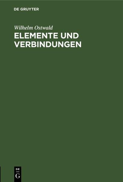 Elemente und Verbindungen (eBook, PDF)